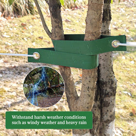 AUGHOA young-tree growth-support strap helps straight, healthy development.