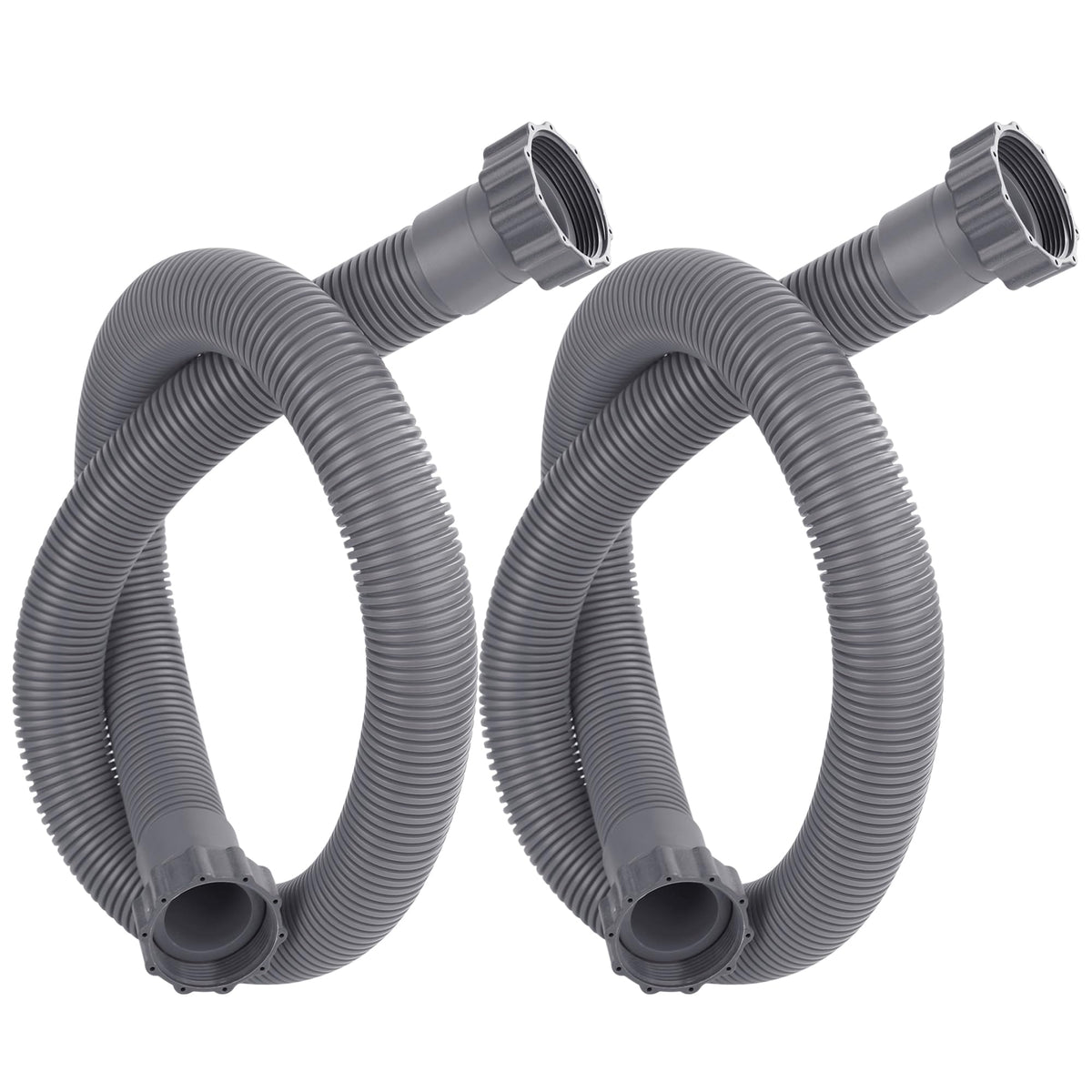 Augisteen 2-pack hoses ready for above-ground pool setup