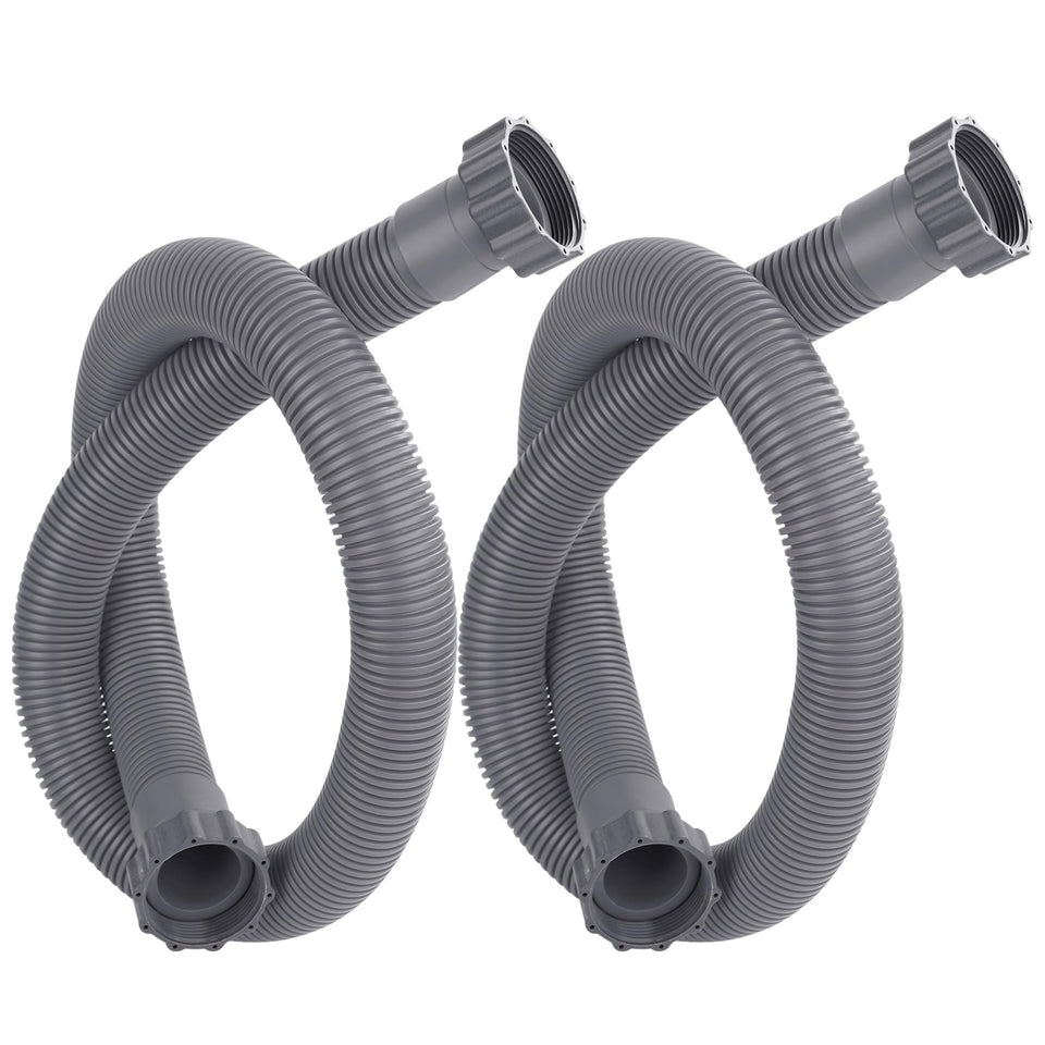 Augisteen 2-pack hoses ready for above-ground pool setup