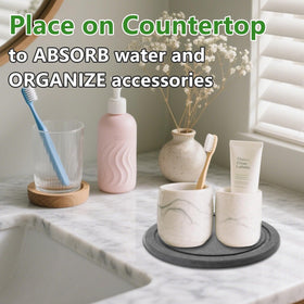 Augshy 8-inch saucer compatible with 4–10 inch pots
