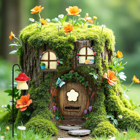 Augshy luminous garden kit lights up evenings with a magical glow.