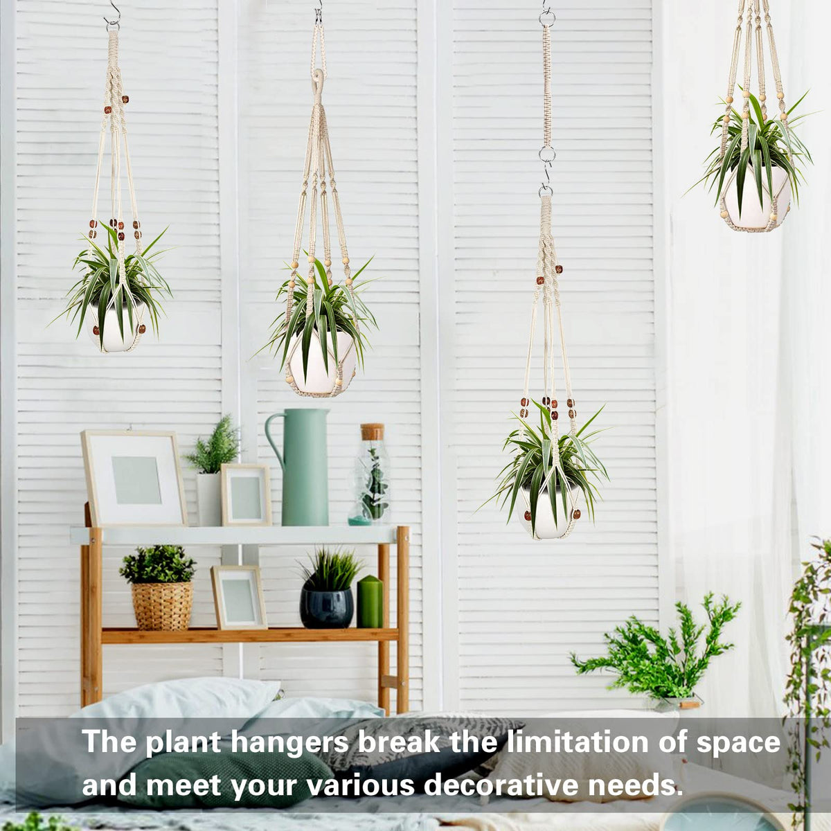 Augshy macrame modern vintage decor elevates any room’s aesthetic appeal.