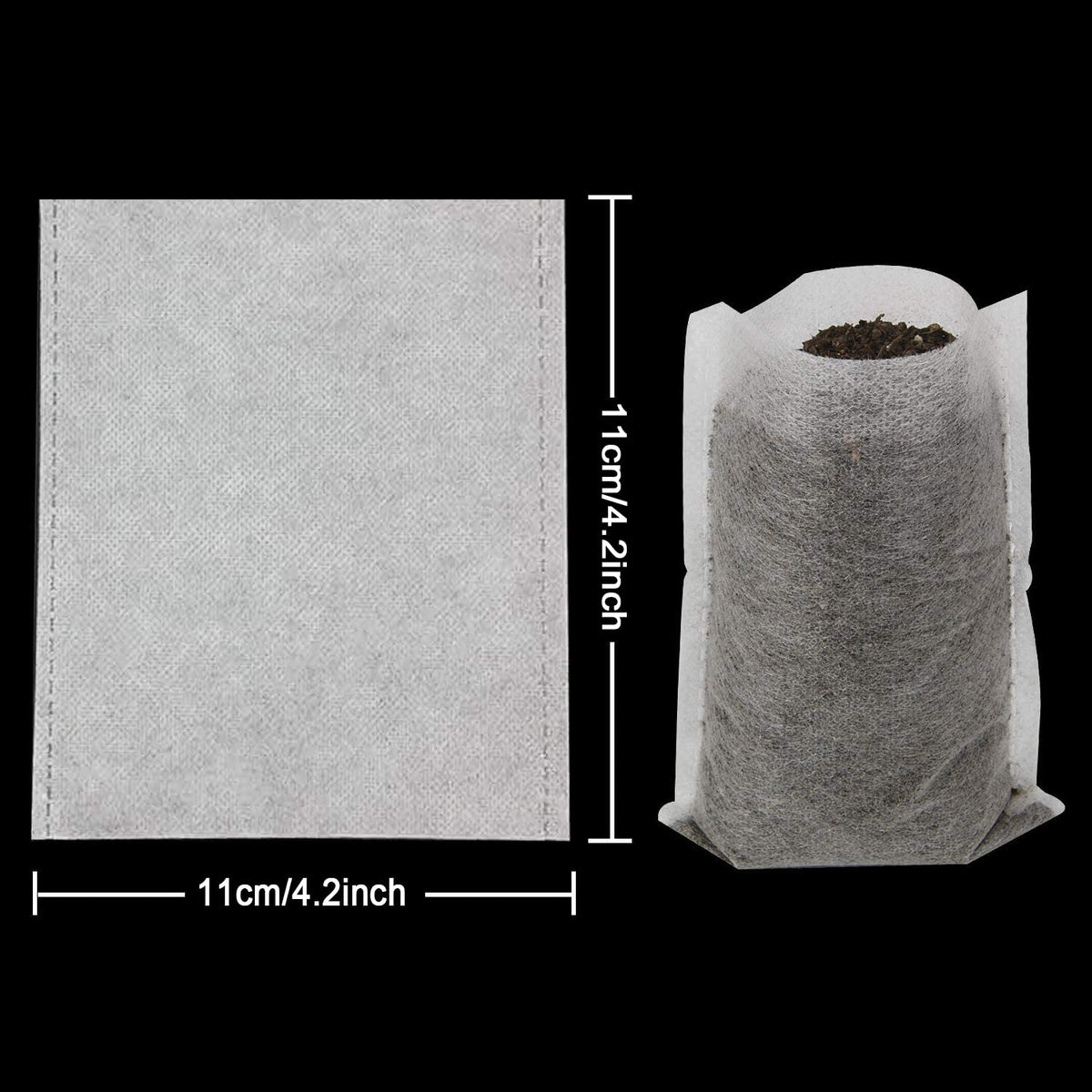 Augshy non-woven seedling bags highlight durability for repeated planting cycles.
