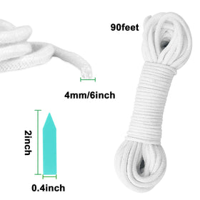 Augshy self-watering wick system keeps soil evenly moist with minimal effort.