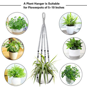 Versatile hanging planter suitable for ceilings, patios, and balconies by Augshy.