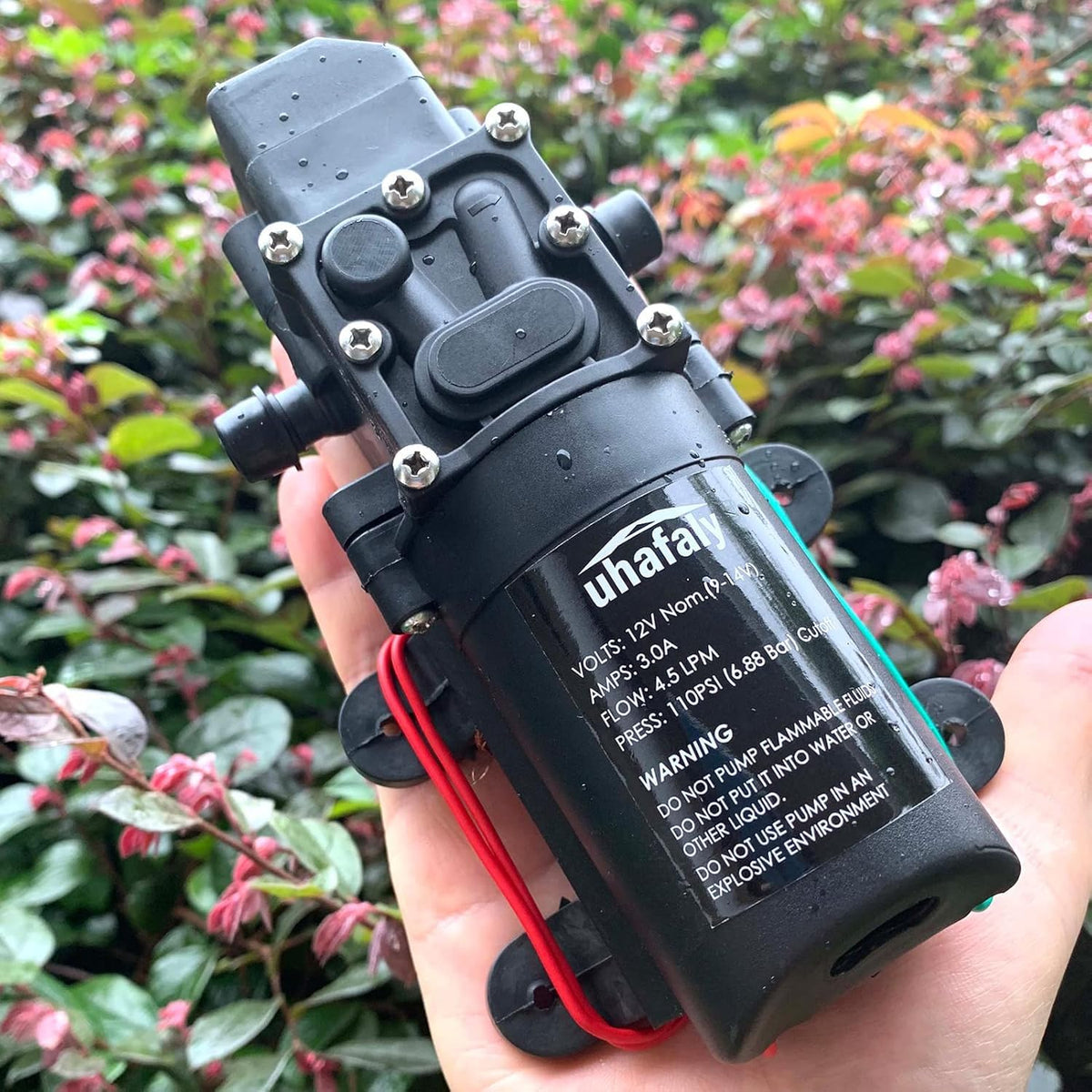 Auhafaly suitable for RVs, boats, campers, and lawn care tasks.