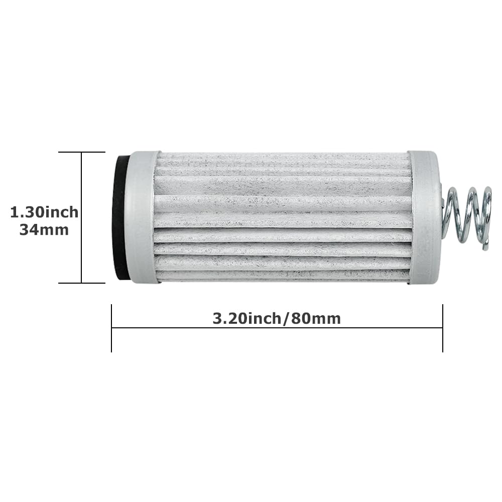 AULDAY MIU800986 oil filter for John Deere X394 helps maintain performance with OEM-replacement compatibility.