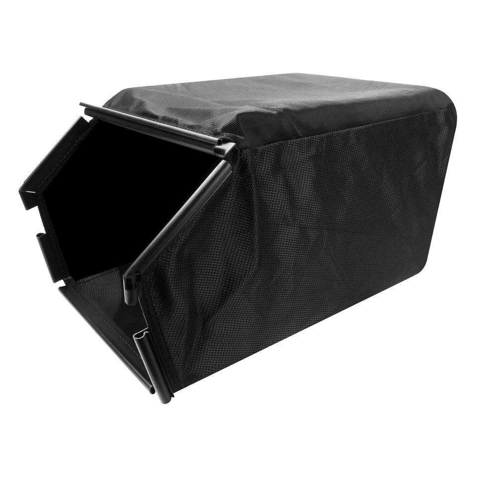 Aulpq 764-04077B grass bag front view, reliable grass collection.