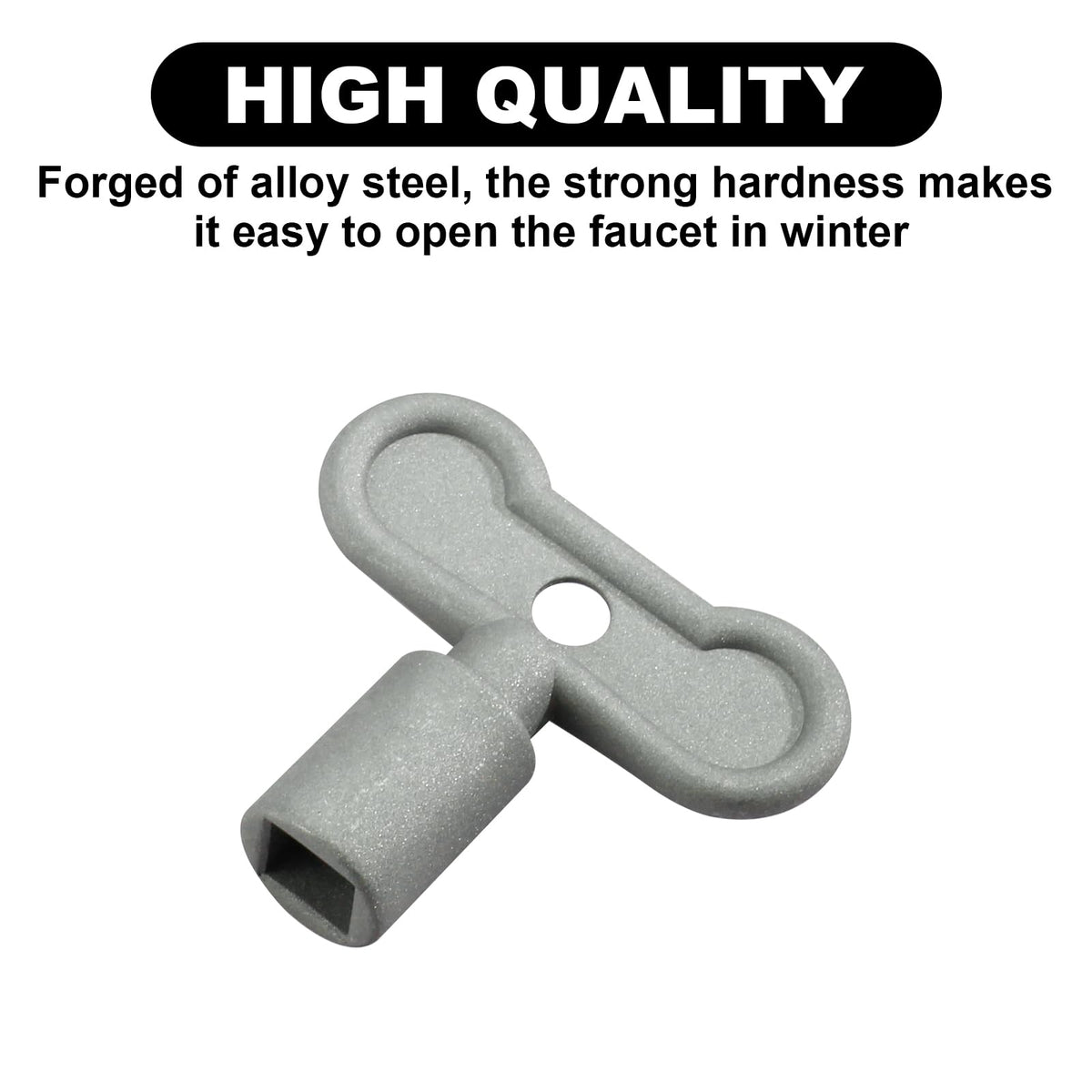 Aulpq two-pack faucet keys with spare for quick access