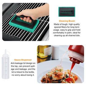 AULTONG cleaning brush with durable fibers for tough scrubbing.