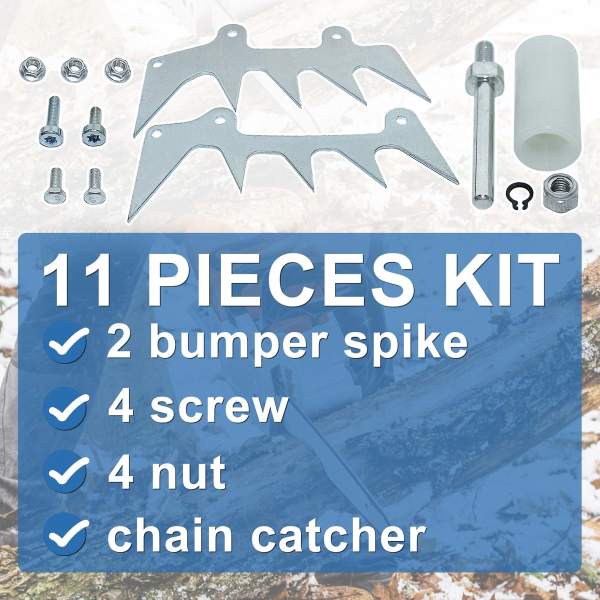 AUMEL installation guide for STIHL models shows quick, straightforward replacement steps
