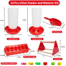 Aumsica Chick Perch Assembly promotes natural perching behavior.
