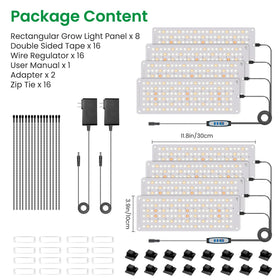 Aumtrly hanging-friendly design enables flexible placement for your grow area.