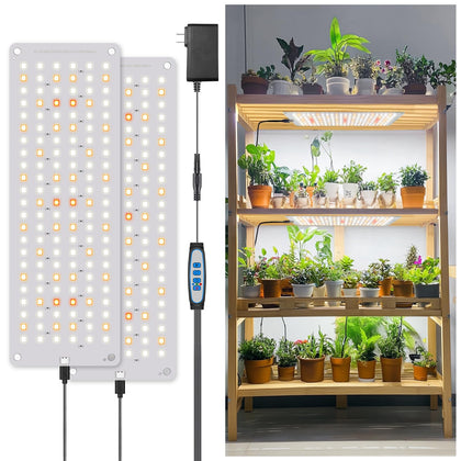 Aumtrly grow lights full spectrum panel providing broad coverage for indoor gardening.