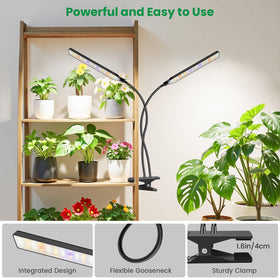Aumtrly timer offers 6, 12, and 16-hour options to automate light cycles