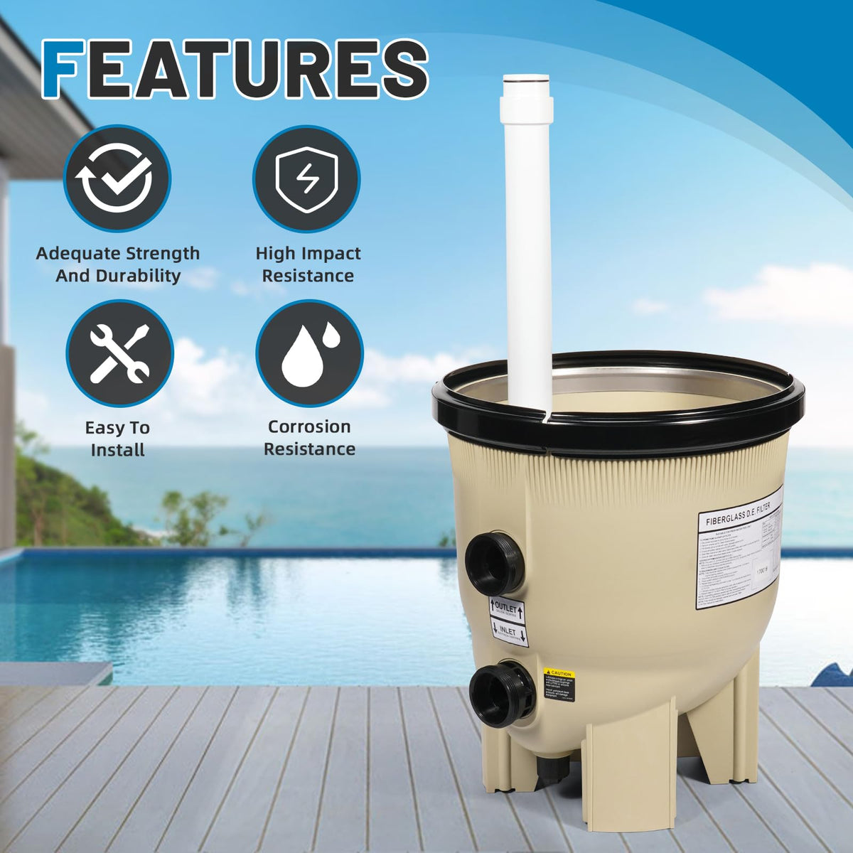 Aumzong 170018 compatibility with Pentair FNSP60 pool system.