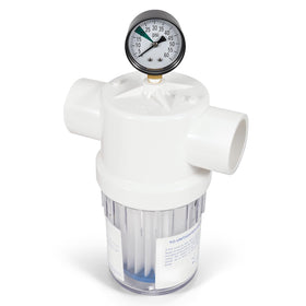 Aumzong 2888 energy element filter with gauge for real-time pressure monitoring.