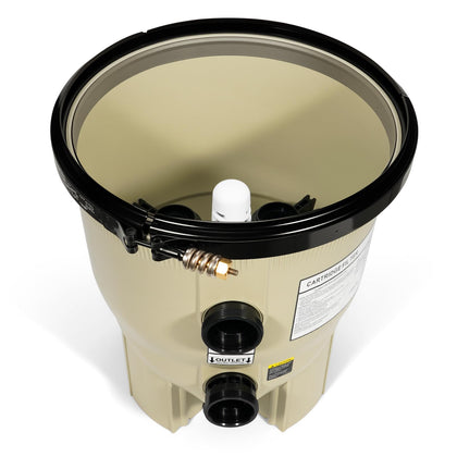 Aumzong filter tank bottom assembly close-up for CCP240/CCP520, durable and reliable