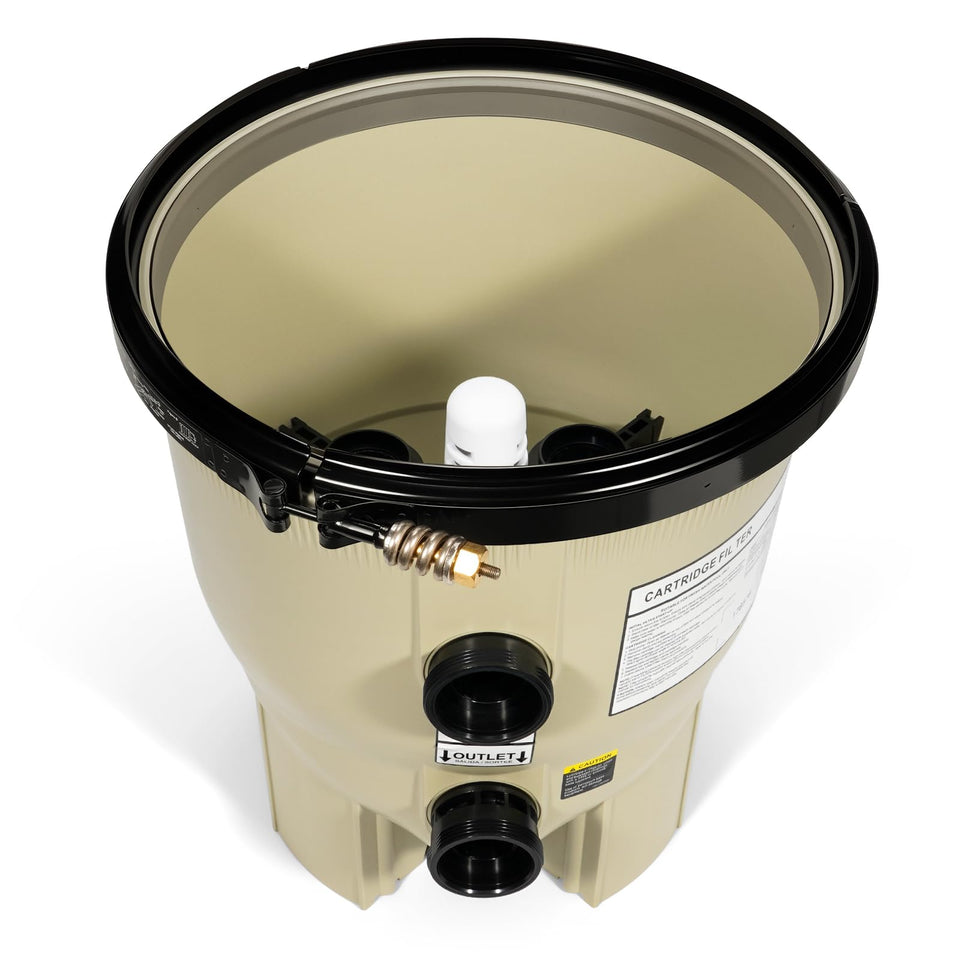 Aumzong filter tank bottom assembly close-up for CCP240/CCP520, durable and reliable