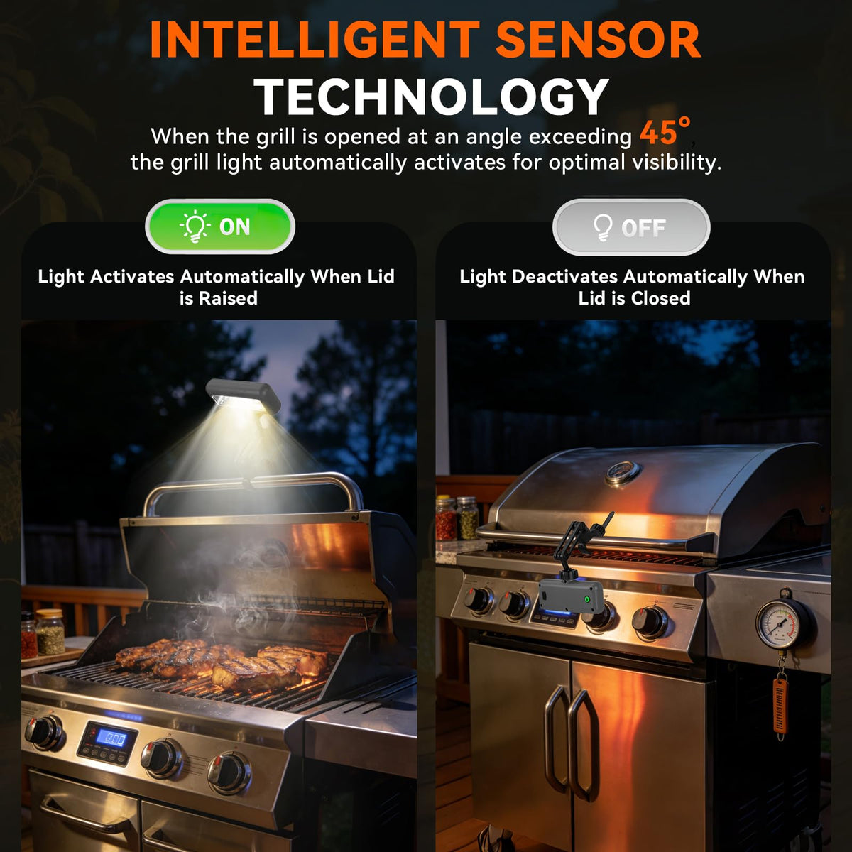 AuntyFey waterproof and heat-resistant design withstands rain and hot summer grills.