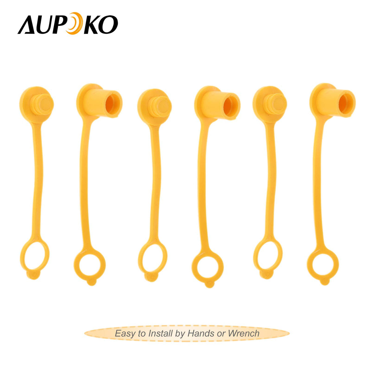 Aupoko replacement cap and plug guard gas lines from dust.