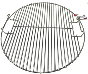 Aura Outdoor 22-inch grate front view, durable stainless surface for grilling.
