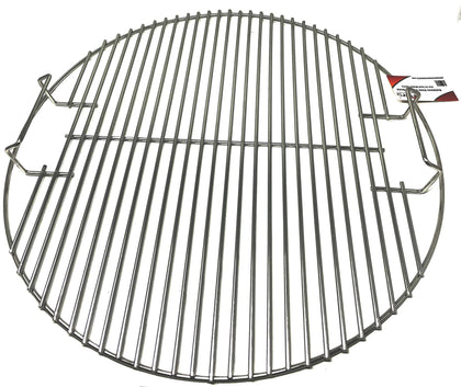 Aura Outdoor 22-inch grate front view, durable stainless surface for grilling.