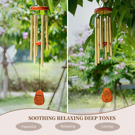Aurastem wind chime adjustable striker lets you set your preferred resonance.