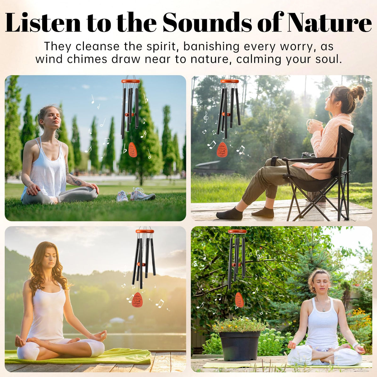 Aurastem wind chime gift idea perfect for grandma on special occasions.