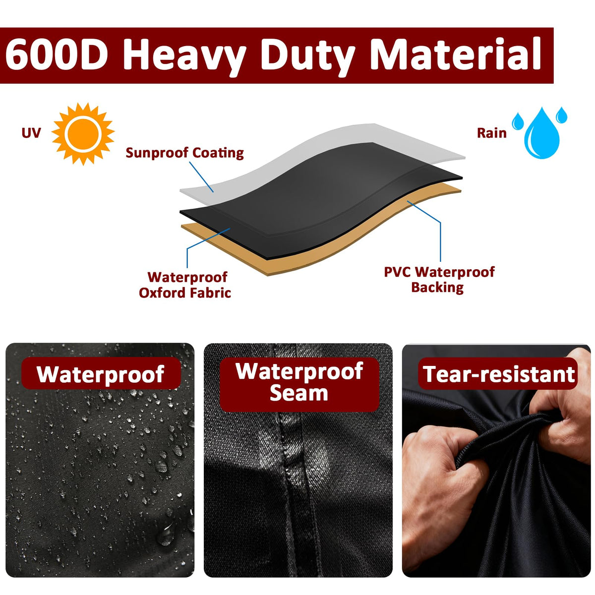 Aurmer grill cover air vent design reduces condensation