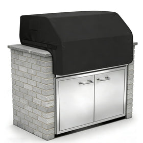 Aurmer built-in grill cover on Blaze 40-inch grill for a precise fit.