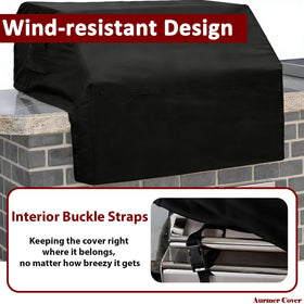 Aurmer 600D fabric offers UV and tear resistance for durability