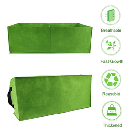 Auroal 10-gallon breathable grow bag for outdoor vegetables and flowers.