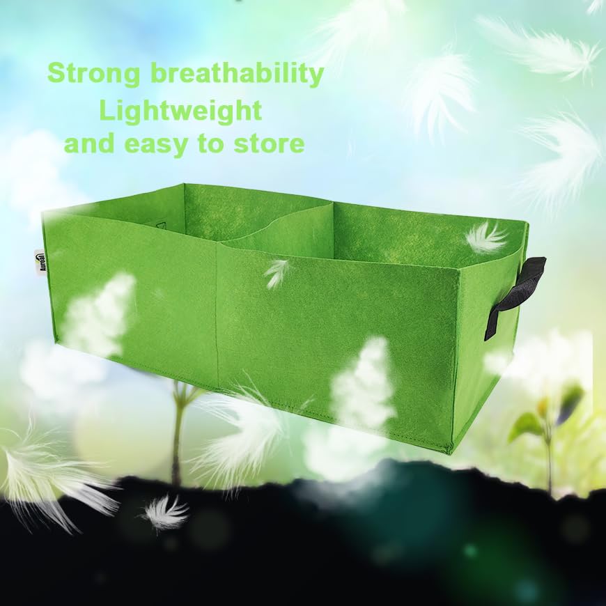 Auroal breathable bag with natural drainage supports soil balance.