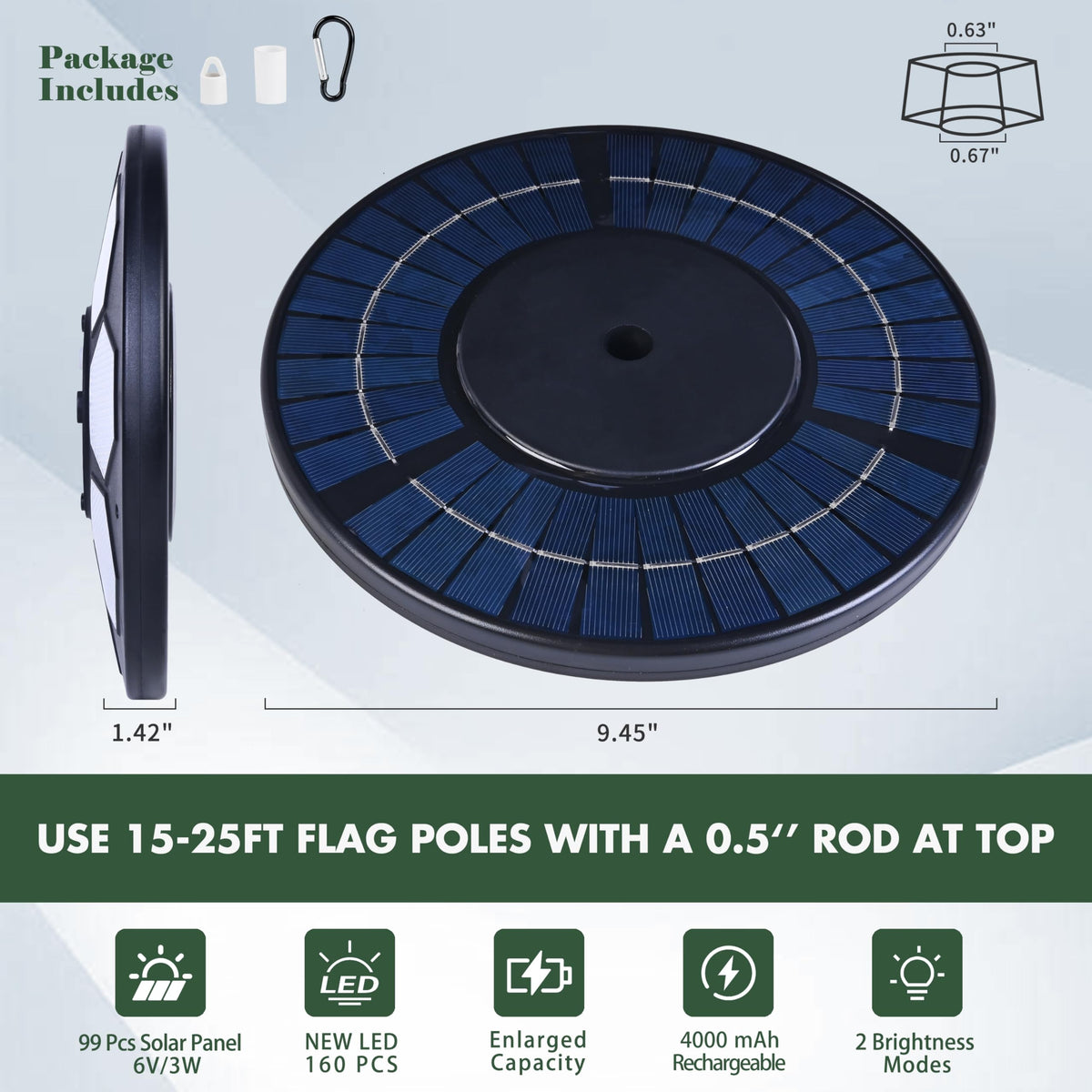 Aurolit dusk-to-dawn auto on/off demonstrates easy hands-free operation.