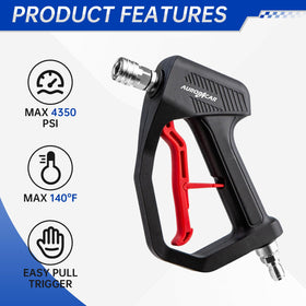 AURORA CAR 38 quick-connect enables fast accessory changes.