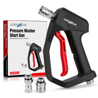 AURORA CAR 4350 PSI short gun trigger for precise cleaning control.