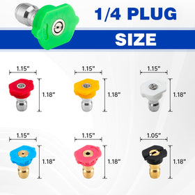 Aurora Car rinse mode nozzle tip ideal for gentle surface cleaning