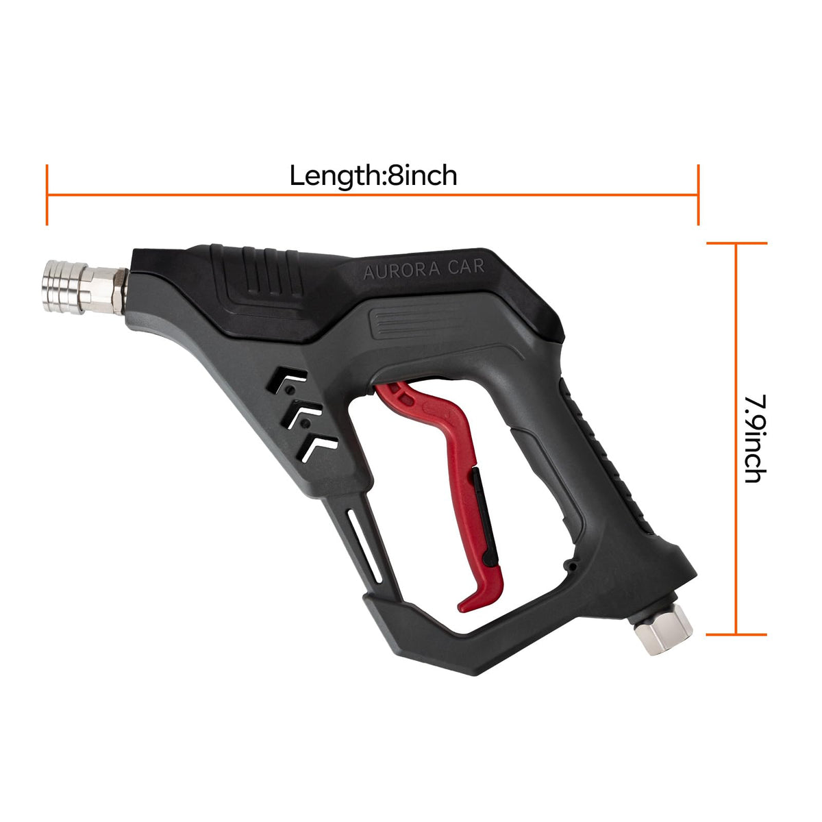 Aurora Car safe-lock key prevents accidental trigger pulls during transport