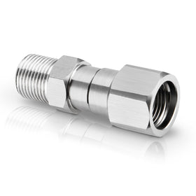 AURORA CAR 360-degree swivel connector reduces hose tangling during cleaning tasks.
