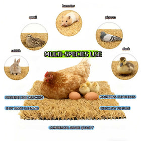 AuroVyxx drain-hole grass mat promoting ventilation and quick drying