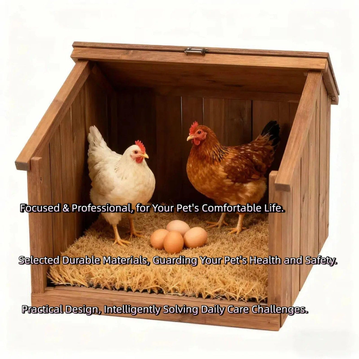 AuroVyxx easy-install nesting pads ready for nest boxes