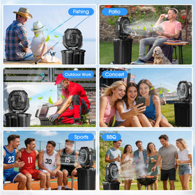 Ausic 30000mAh battery powers long outdoor sessions away from outlets