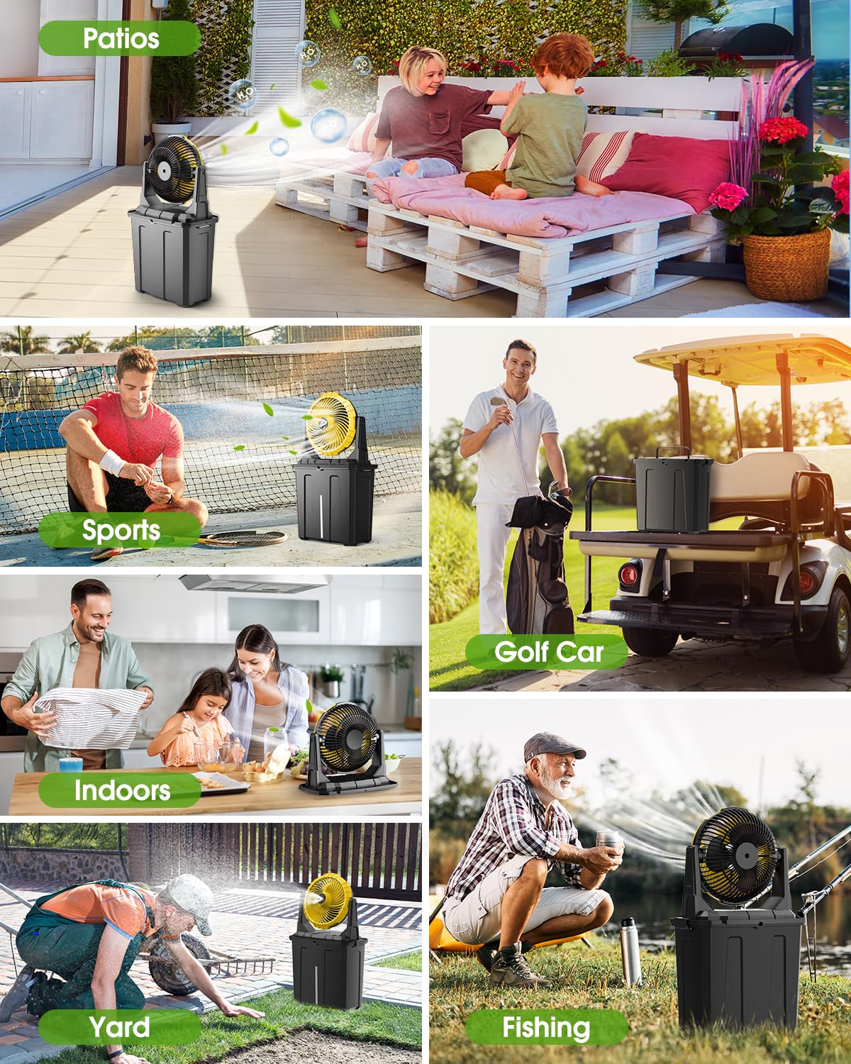 Ausic misting fan gift-ready packaging for summer gifts