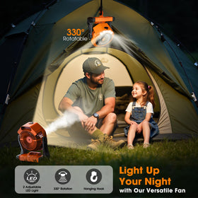 Ausic misting fan offers two spray modes for customizable mist