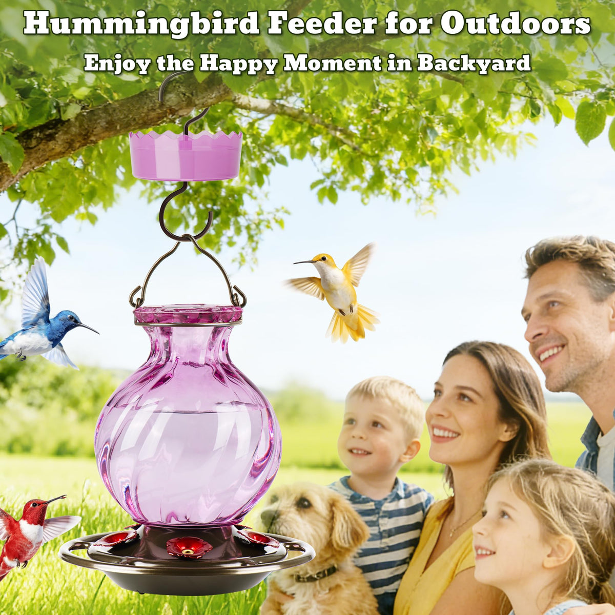Auslar rustproof design supports durable outdoor use.