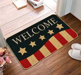 AUSTAB Fourth of July entry mat for festive home or office decor