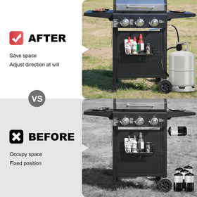 AUTATUE easy-install hose with hand-tighten connectors.