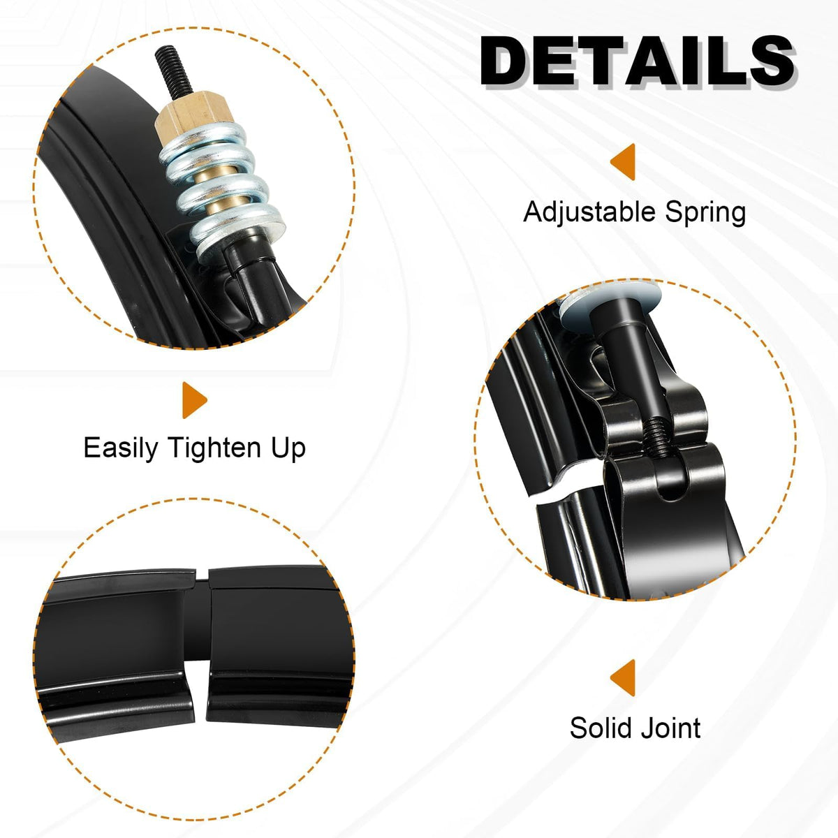 AUTOBABA clamp kit sealing performance shown by tight seal and leak prevention