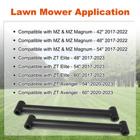 AUTOBABA deck locator rod compatible with ZT Avenger for easy fit